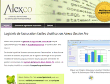 Tablet Screenshot of alexcoinformatique.fr